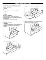 Предварительный просмотр 15 страницы Kenmore Elite Trio 795.7977 Series Use And Care Manual