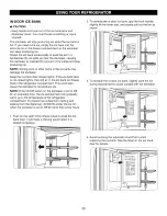 Предварительный просмотр 20 страницы Kenmore Elite Trio 795.7977 Series Use And Care Manual