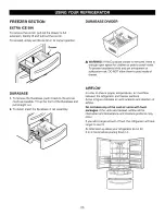 Предварительный просмотр 25 страницы Kenmore Elite Trio 795.7977 Series Use And Care Manual