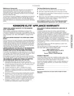 Предварительный просмотр 3 страницы Kenmore Elite Ultra Wash 665.1378 Series Use & Care Manual