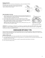 Preview for 9 page of Kenmore Elite Ultra Wash 665.1404 Series Use And Care Manual