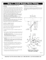 Предварительный просмотр 8 страницы Kenmore Elite ULTRAFILTER 650 625.38556 Owner'S Manual