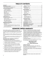 Preview for 2 page of Kenmore ELITE W10215709A Use & Care Manual