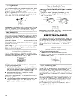 Preview for 16 page of Kenmore ELITE W10215709A Use & Care Manual