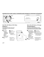 Kenmore Extra-large capacity dryer 64212 User Manual preview