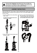 Preview for 8 page of Kenmore FeatherLite Lift-Up DU4080 Use & Care Manual