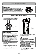 Preview for 10 page of Kenmore FeatherLite Lift-Up DU4080 Use & Care Manual