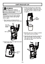 Preview for 18 page of Kenmore FeatherLite Lift-Up DU4080 Use & Care Manual