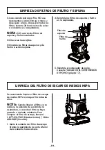 Preview for 44 page of Kenmore FeatherLite Lift-Up DU4080 Use & Care Manual