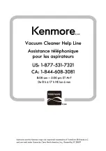 Preview for 76 page of Kenmore FeatherLite Lift-Up DU4080 Use & Care Manual