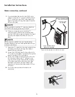 Preview for 16 page of Kenmore Front Load Washer Installation Instructions Manual