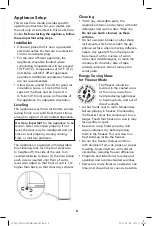 Preview for 5 page of Kenmore FU015AWD Use & Care Manual