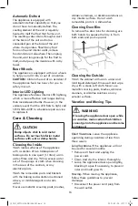 Preview for 16 page of Kenmore FU015AWD Use & Care Manual