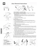 Предварительный просмотр 8 страницы Kenmore Galaxy 253 Series Use And Care Manual