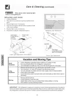 Предварительный просмотр 20 страницы Kenmore Galaxy 253 Series Use And Care Manual