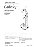Kenmore Galaxy 721.36078 Use & Care Manual preview