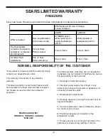 Preview for 2 page of Kenmore Galaxy Top mount Use And Care Manual