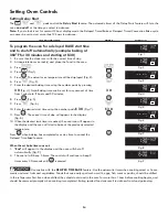 Preview for 24 page of Kenmore Gas double oven range Use & Care Manual