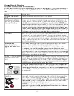 Предварительный просмотр 21 страницы Kenmore Gas Slide-In Range Use & Care Manual