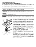 Предварительный просмотр 22 страницы Kenmore Gas Slide-In Range Use & Care Manual