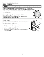 Предварительный просмотр 24 страницы Kenmore Gas Slide-In Range Use & Care Manual