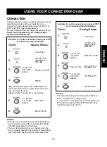 Предварительный просмотр 17 страницы Kenmore H108XKA Use And Care Manual