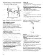 Предварительный просмотр 14 страницы Kenmore HE 3T 110.4596 Series Owner'S Manual And Installation Instructions