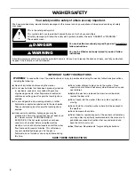 Preview for 4 page of Kenmore HE2 Plus 110.4751 Series Use And Care Manual