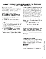 Preview for 55 page of Kenmore HE2 Plus 110.4751 Series Use And Care Manual