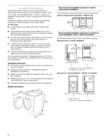 Preview for 6 page of Kenmore HE4t 110.4508 Owner'S Manual And Installation Instructions