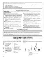 Preview for 4 page of Kenmore HE5 Gas dryer with Steamcare 110.9770 Use And Care Manual