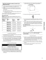 Preview for 11 page of Kenmore HE5 Gas dryer with Steamcare 110.9770 Use And Care Manual