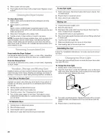 Preview for 22 page of Kenmore HE5 Gas dryer with Steamcare 110.9770 Use And Care Manual