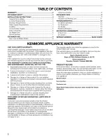 Preview for 2 page of Kenmore Ice Maker Use & Care Manual