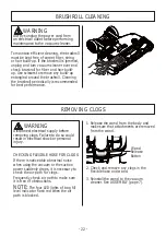 Preview for 22 page of Kenmore Intuition BU4018 Use & Care Manual