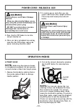 Preview for 10 page of Kenmore Intuition BU4021 Use & Care Manual