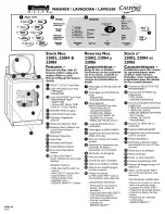 Kenmore Kalypso 22082 Owner'S Manual предпросмотр