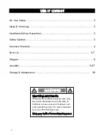 Preview for 2 page of Kenmore KC -50C01-BSSC User & Care Manual