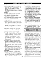 Preview for 21 page of Kenmore Kenmore 141.16671 Operator'S Manual