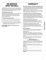 Preview for 3 page of Kenmore Kenmore 27-1nch Wide - Extra Large Capacity Plus LAUNDRY CENTER Washer - Electric Dryer Use & Care Manual