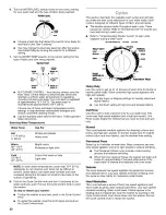 Preview for 20 page of Kenmore Kenmore 27-1nch Wide - Extra Large Capacity Plus LAUNDRY CENTER Washer - Electric Dryer Use & Care Manual