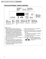 Предварительный просмотр 14 страницы Kenmore Kenmore 665.95781 Use & Care Manual