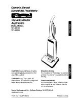 Kenmore Kenmore 721.33189 Owner'S Manual preview