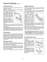 Preview for 31 page of Kenmore KENMORE 73311 Owner'S Manual