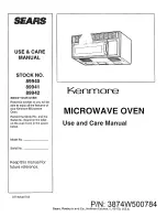 Kenmore Kenmore 89940 Use & Care Manual preview