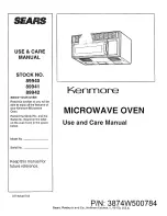 Preview for 1 page of Kenmore Kenmore 89940 Use & Care Manual