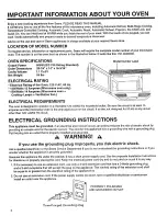 Preview for 6 page of Kenmore Kenmore 89940 Use & Care Manual