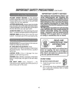 Предварительный просмотр 4 страницы Kenmore KENMORE 911.41369 Owner'S Manual