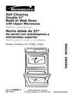 Предварительный просмотр 1 страницы Kenmore Kenmore 911.47692 Use & Care Manual