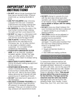 Preview for 6 page of Kenmore Kenmore 911.47692 Use & Care Manual